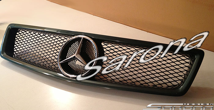 Custom Mercedes SL  Coupe & Convertible Grill (1990 - 2002) - $590.00 (Part #MB-021-GR)